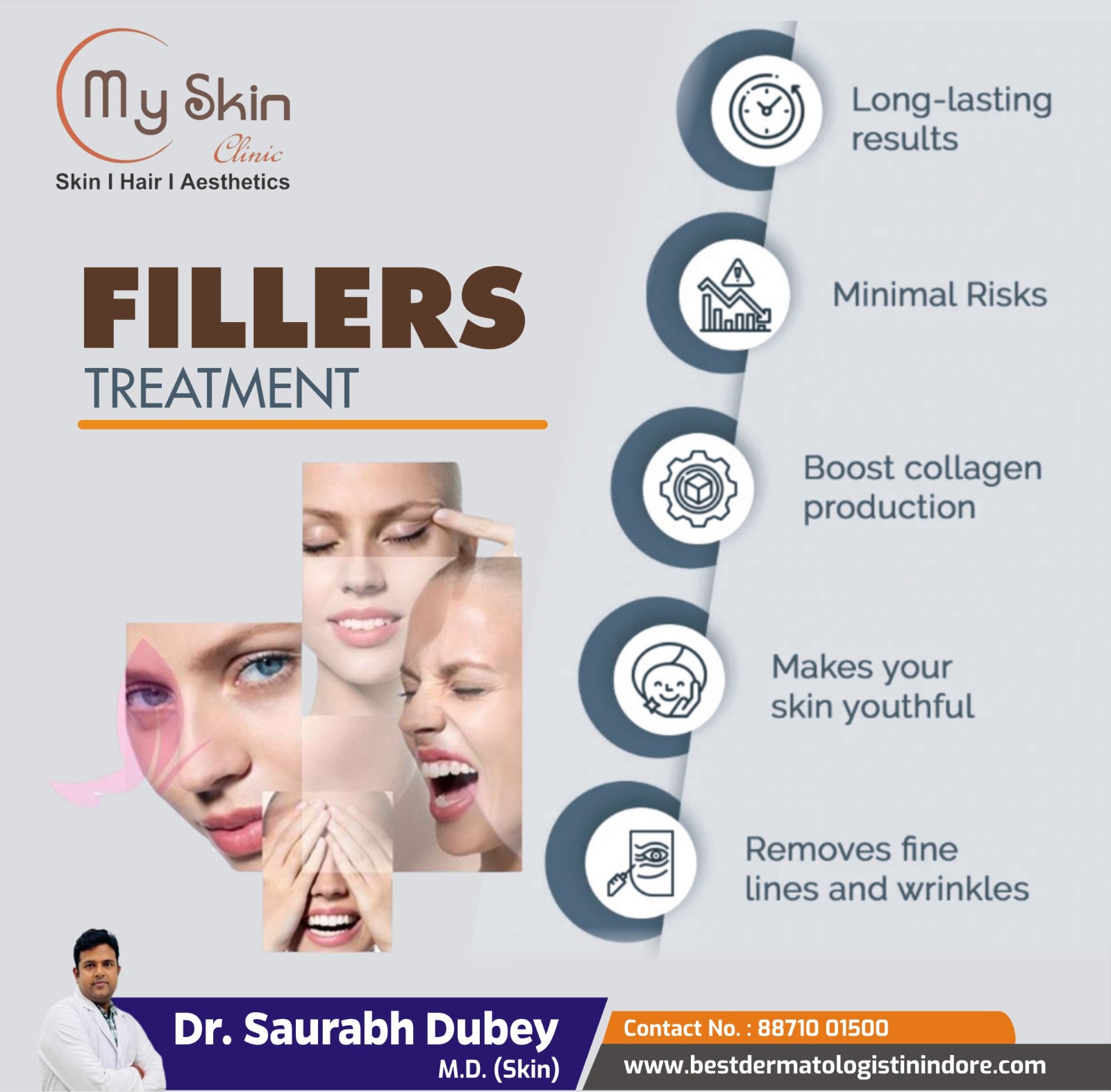 Top Dermatologist For Fillers In Indore