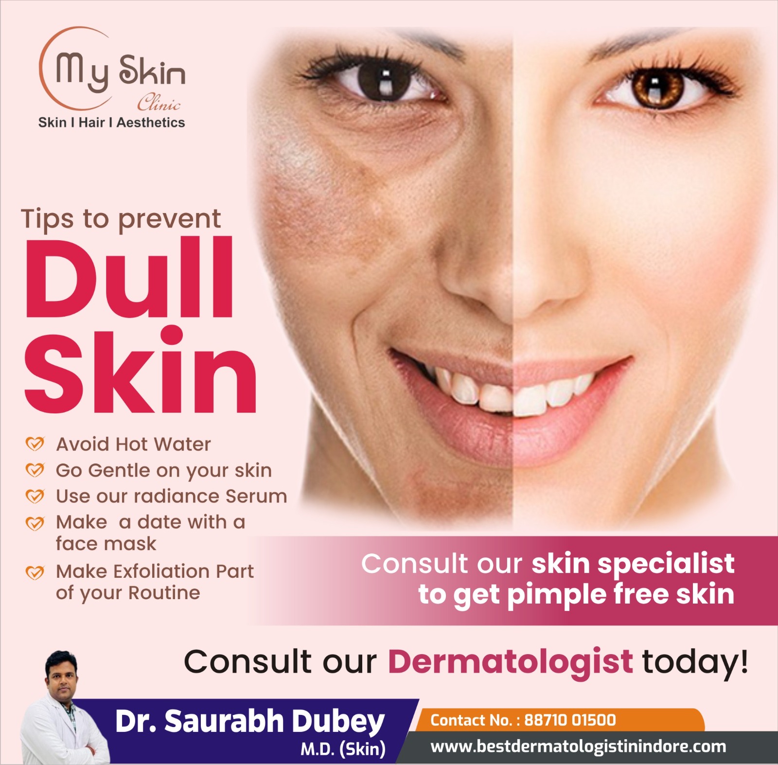 Best Skin Specialist for Dull Skin in Indore