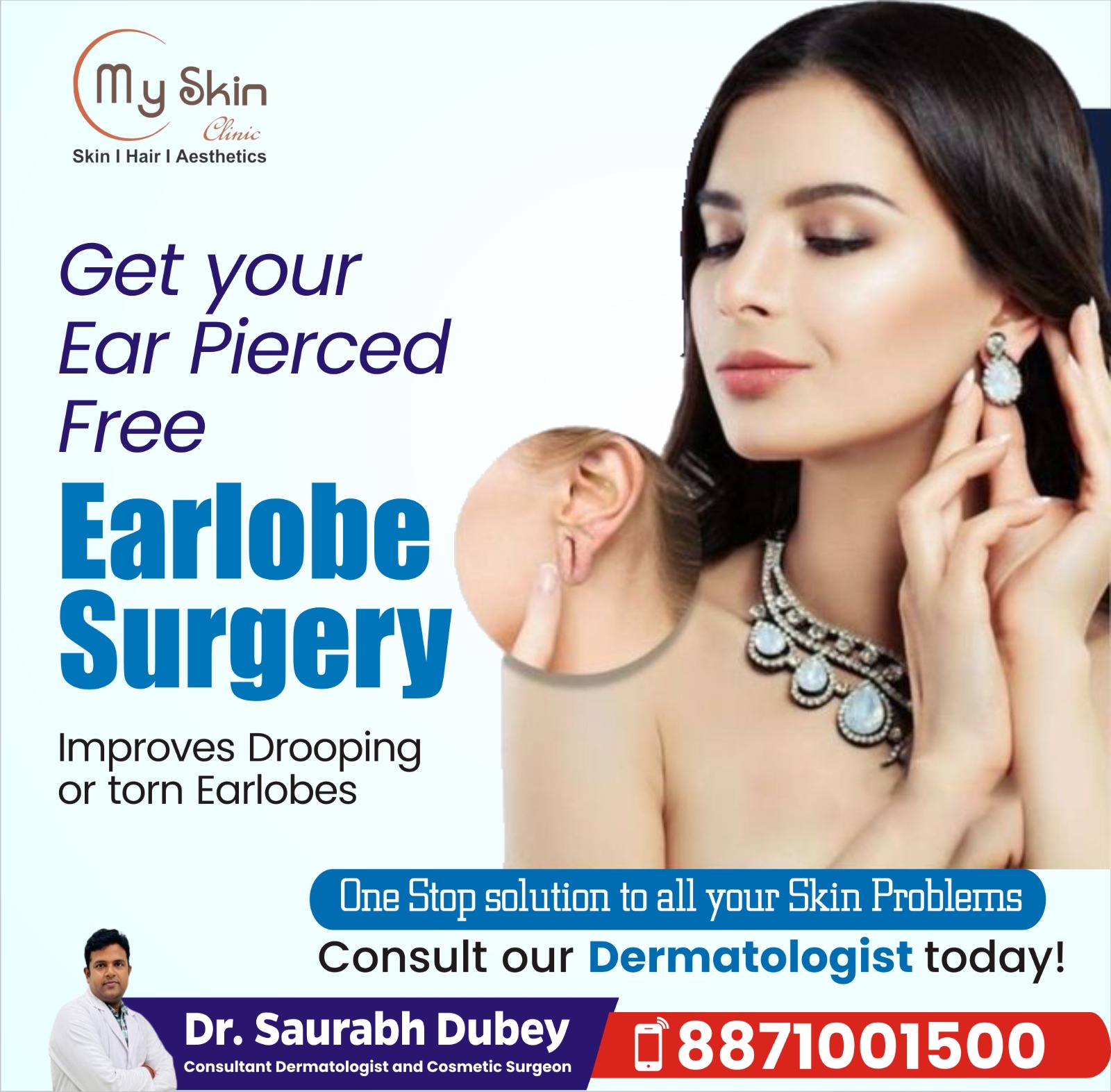 Best Doctor for Earlobe Surgery in Indore
