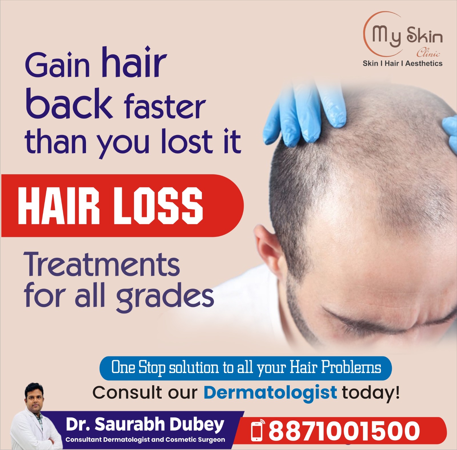 Best Doctor for Hair Loss Treatment In Indore