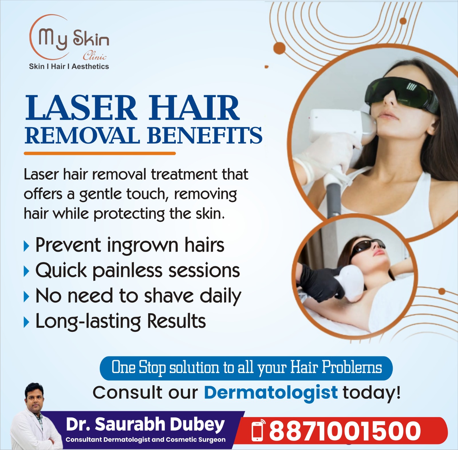 Best Laser Hair Removal Specialist in Indore