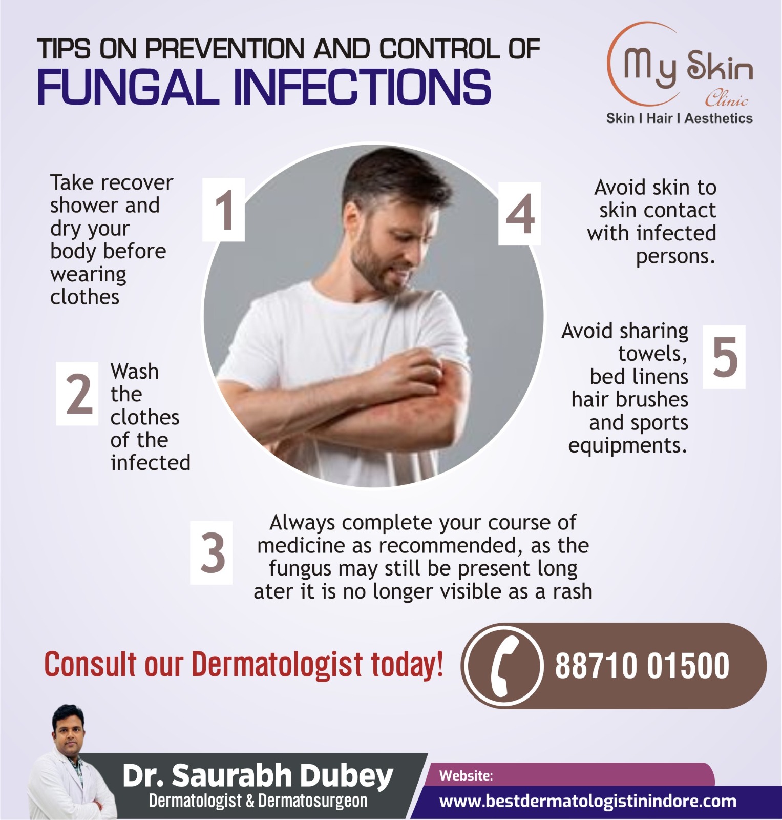 Best Doctor for Fungal Infection Treatment in Indore